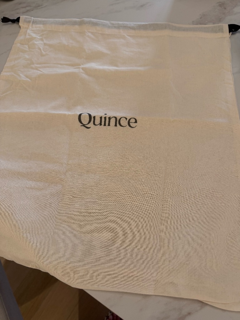 New Quince Drawstring Dust Bag – 18.5" × 16.5"